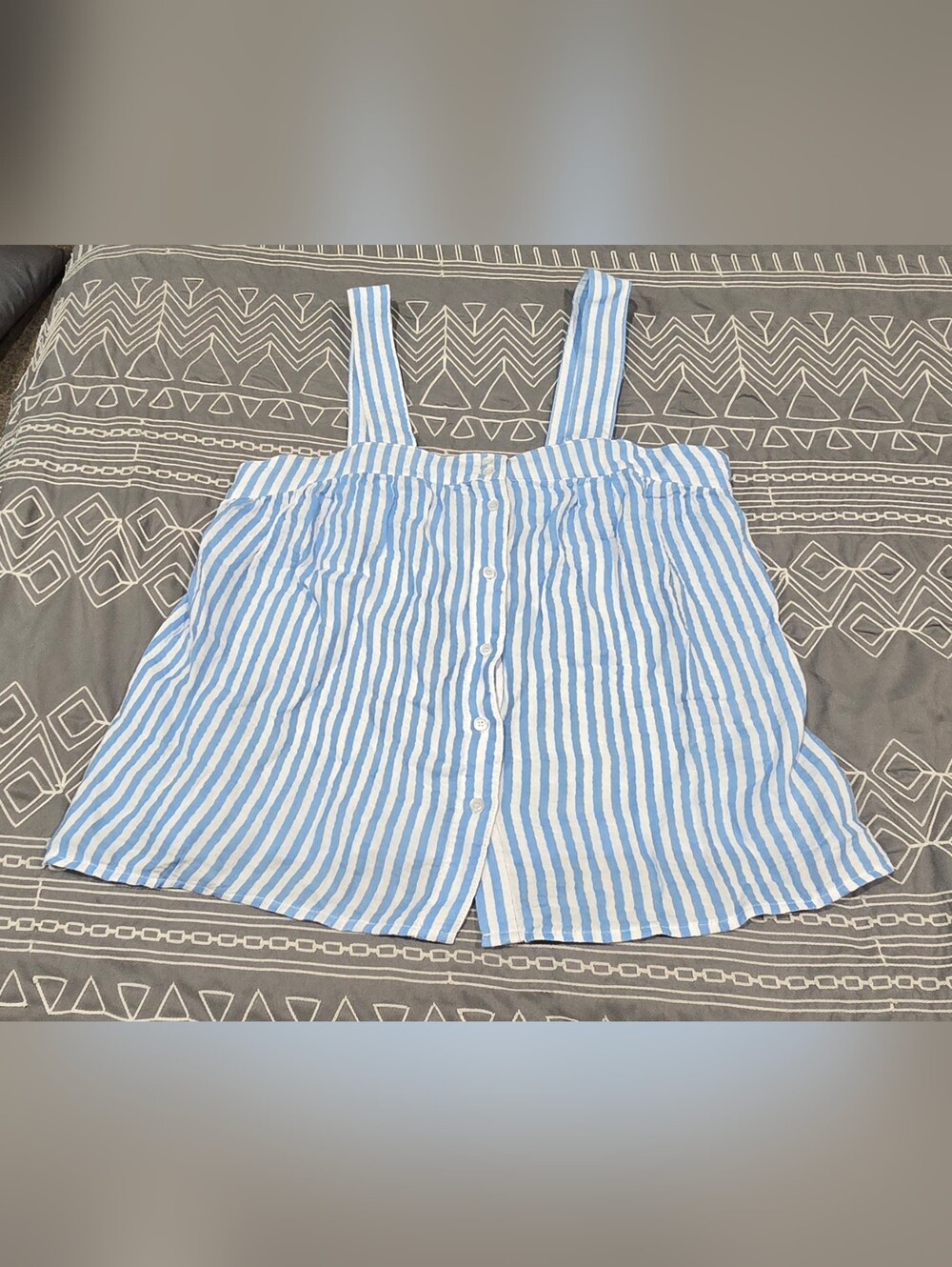 Lake Alice Striped Tank Top Size Medium